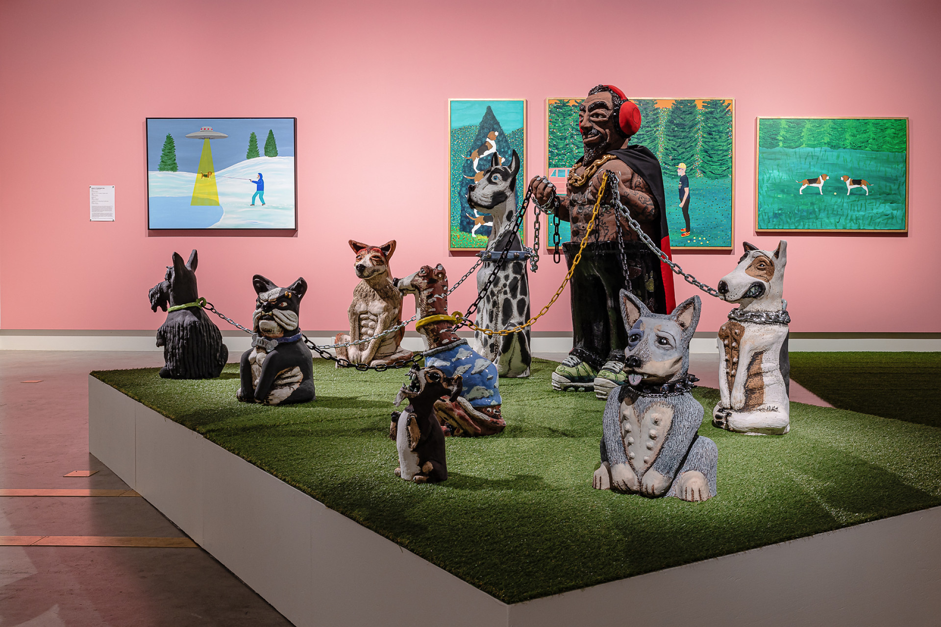 Black Art Projects Dog Walker